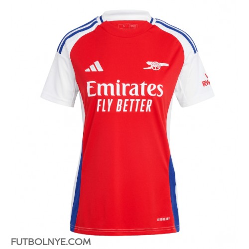 Camiseta Arsenal Primera Equipación para mujer 2024-25 manga corta